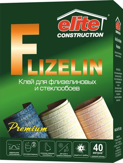 Клей для флізелінових шпалер "FLIZELIN Флизелин" 0,2кг (385121)