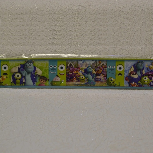 Бордюри для шпалер дитячі Корпорації монстрів ширина 5.5 см (104934), Разные цвета, Різні кольора