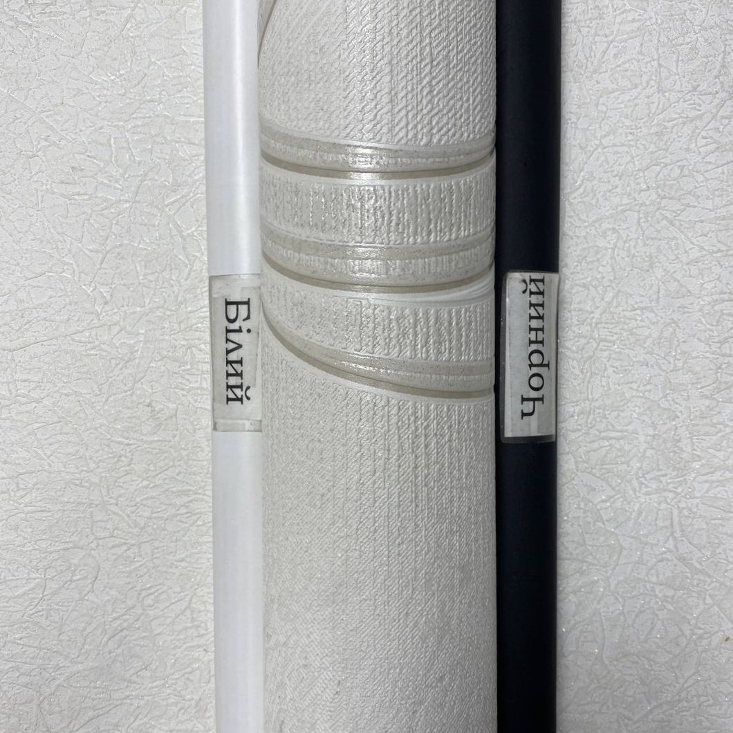 Обои виниловые на флизелиновой основе Белые В109 Торнадо VIP Class 1,06 х 10,05м (3810-04)