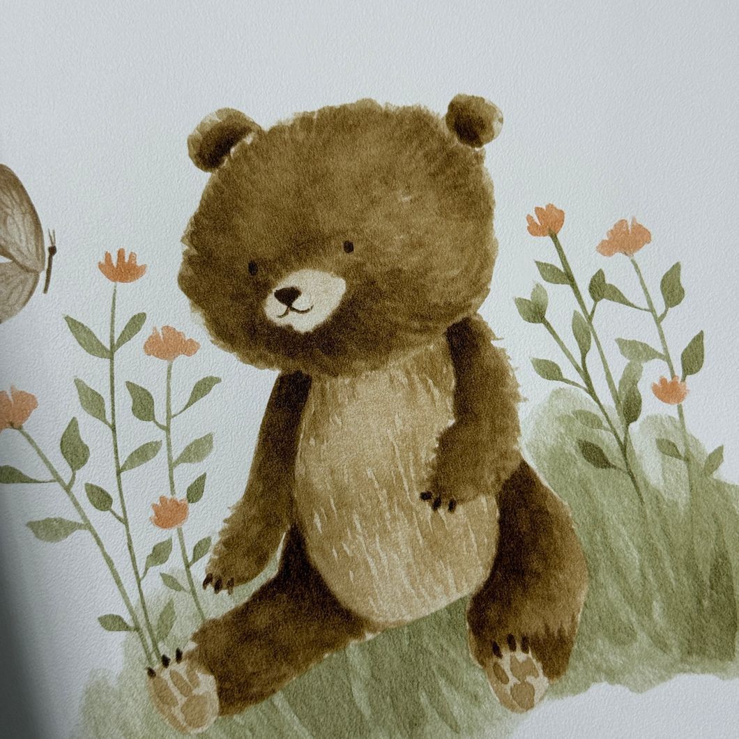Шпалери вінілові на флізеліновій основі білі Rasch Kids' World 2 0,53 х 10,05м (321104)