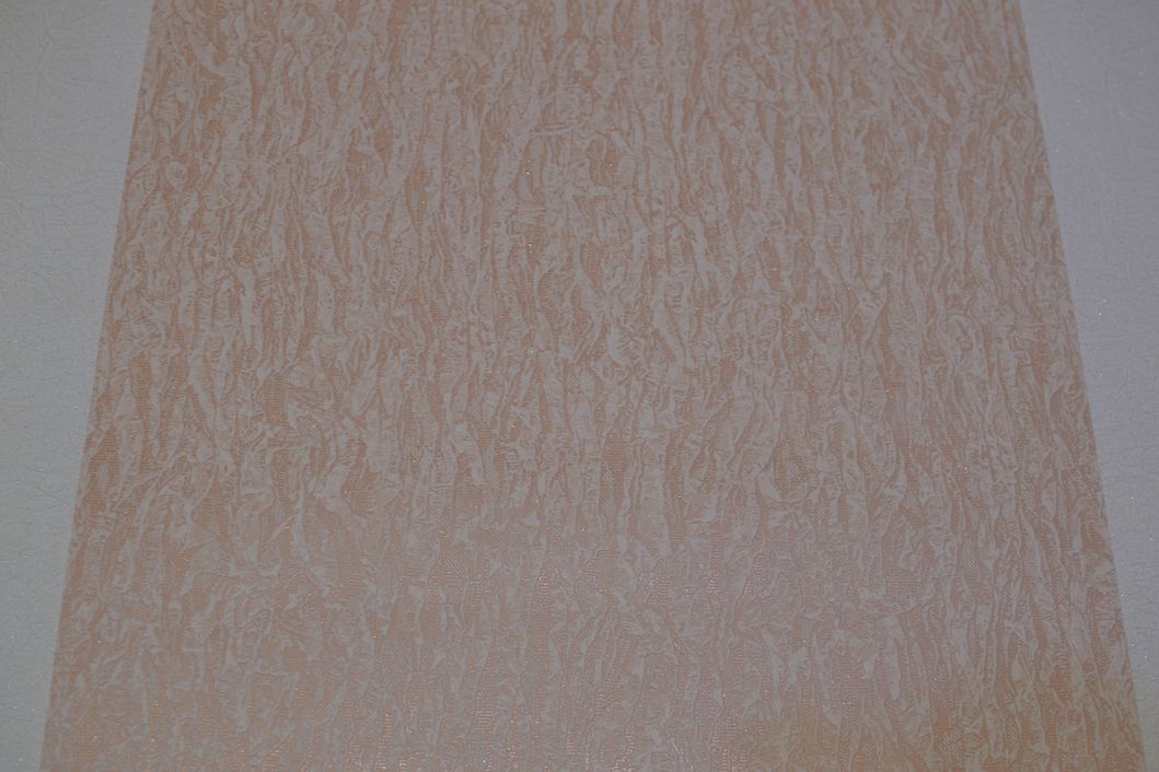 Шпалери вінілові на паперовій основі Слов'янські шпалери Comfort + В40,4 Петрос 2 персиковий 0,53 х 15м (5710-05)