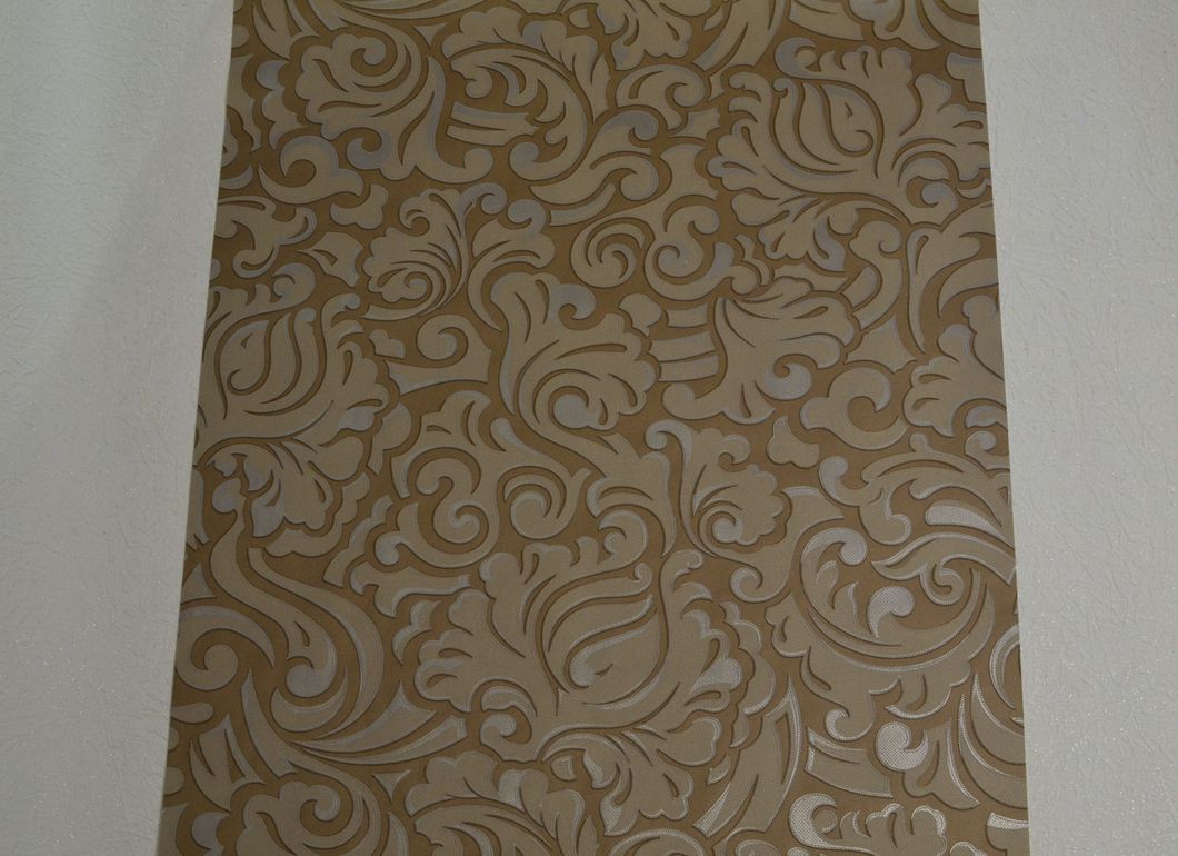 Обои акриловые на бумажной основе Слобожанские обои коричневые 0,53 х 10,05м (467-04)
