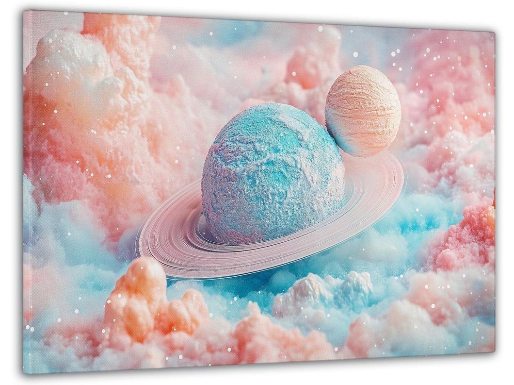 Картина на холсте МАKO " Планеты грез" 60x100 см MK10570