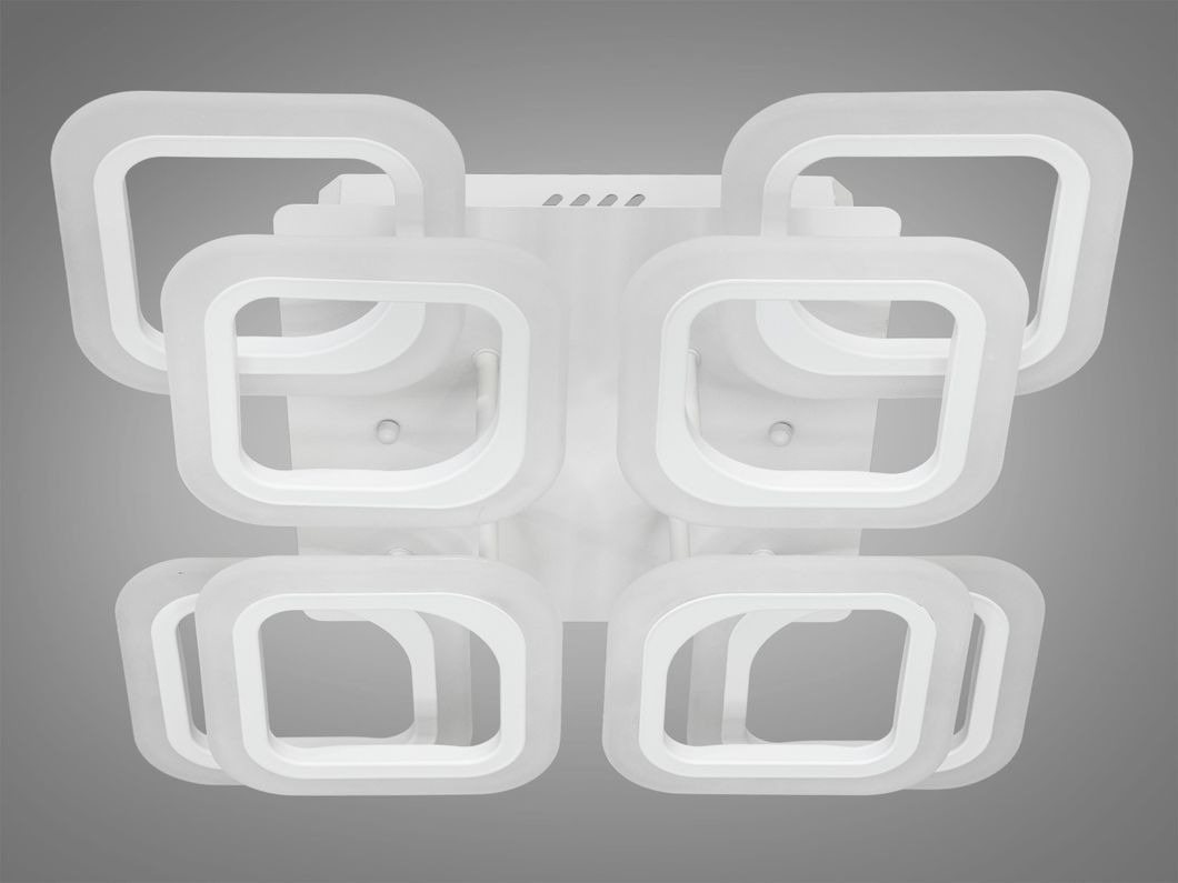 Потолочная LED люстра с димером и цветной подсветкой 110W