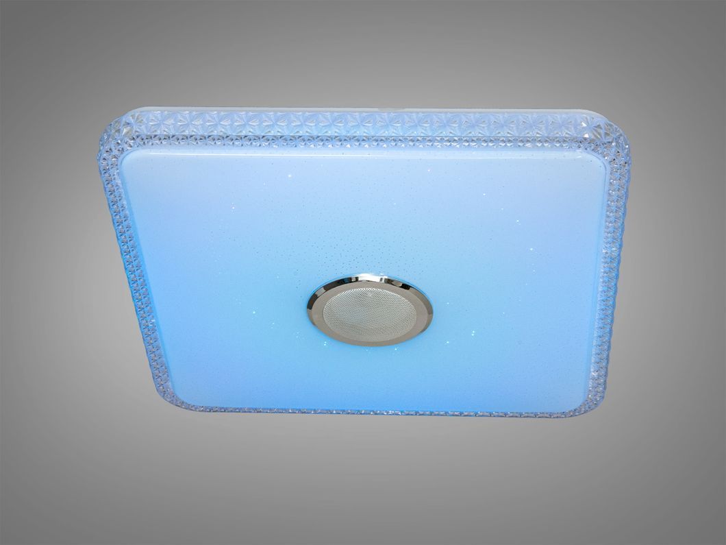 Стельова люстра LED біла 80 Вт RGB Bluetooth TUYA, TUYA додаток