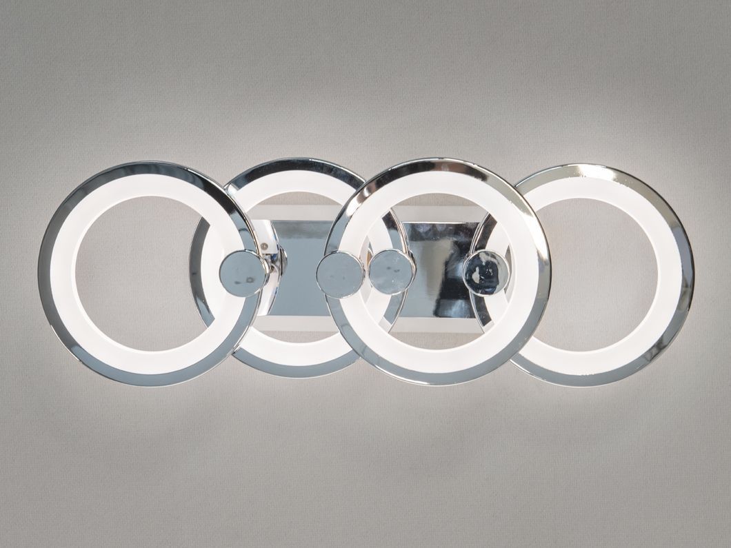 Потолочная люстра с диммером и LED подсветкой, 65W