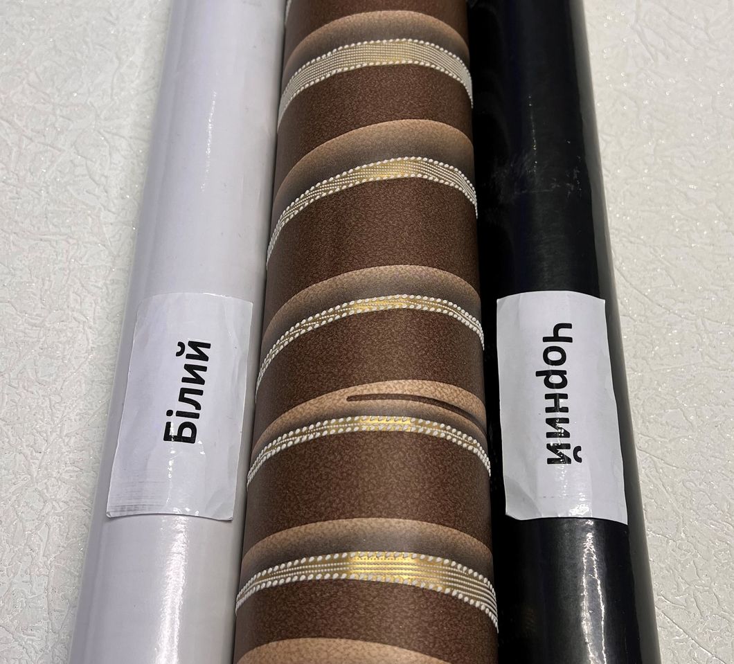 Обои акриловые на бумажной основе Континент Лорен коричневый 0,53х10,05м (32203)