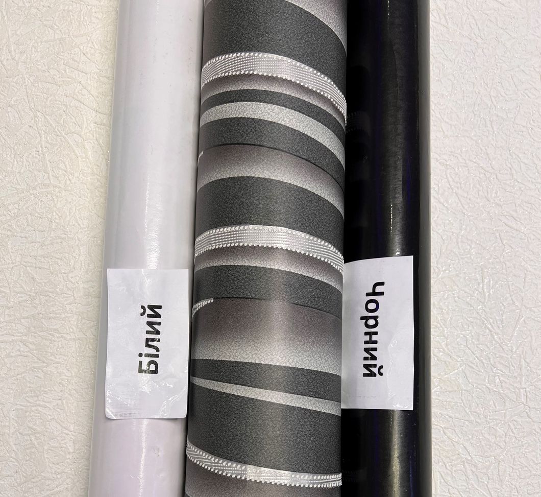 Обои акриловые на бумажной основе Континент Лорен тёмно-серый 0,53 х 10,05м (32201)