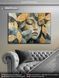 Картина на холсте МАKO "Девушка с листьями " 50x70 см MK10607_5070
