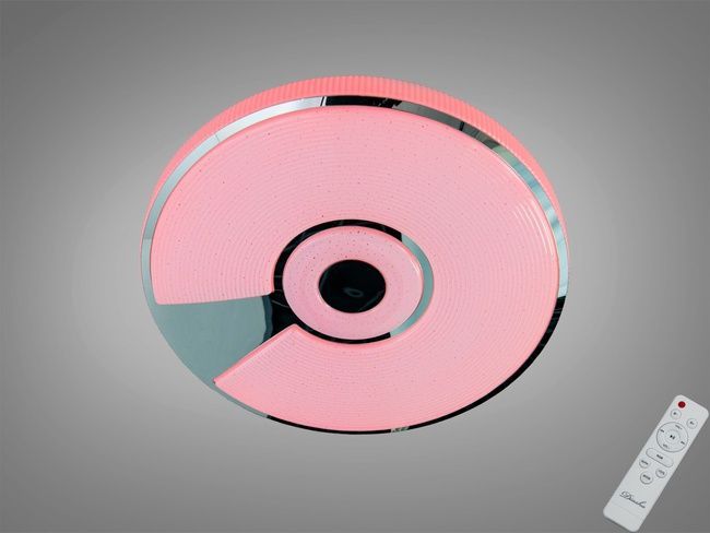 Люстра стельова Diasha Смарт біла RGB 70 Вт 12 м2, I-LINK додаток