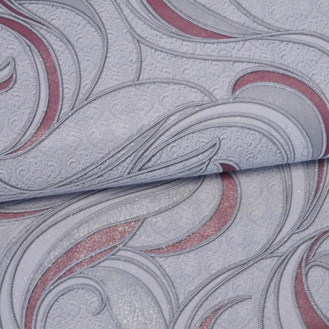 Шпалери акрилові на паперовій основі Слов'янські шпалери Garant В76,4 сірий 0,53 х 10,05м (6619-10)