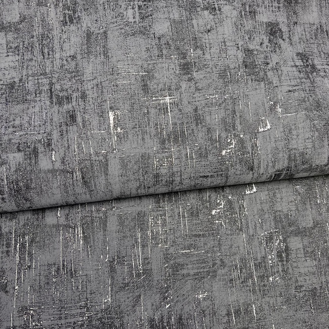Шпалери вінілові на флізеліновій основі ArtGrand Bravo темно-сірі 1,06 х 10,05м (86000BR90)