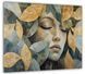 Картина на холсте МАKO "Девушка с листьями " 50x70 см MK10607_5070