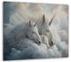 Картина на холсте МАKO " Семейство единорогов " 50x70 см MK10552_5070
