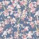 Обои виниловые на флизелиновой основе SINTRA Sakura синие 1,06х10,05м (468357), Синий, Синий, +