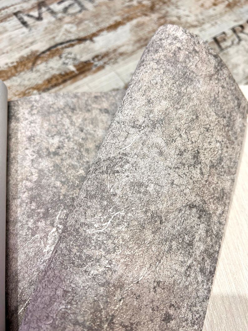 Обои виниловые на флизелиновой основе Marburg Natural Opulence серый 0,70 х 10,05м (33206)