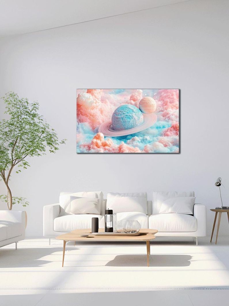 Картина на холсте МАKO " Планеты грез" 60x100 см MK10570