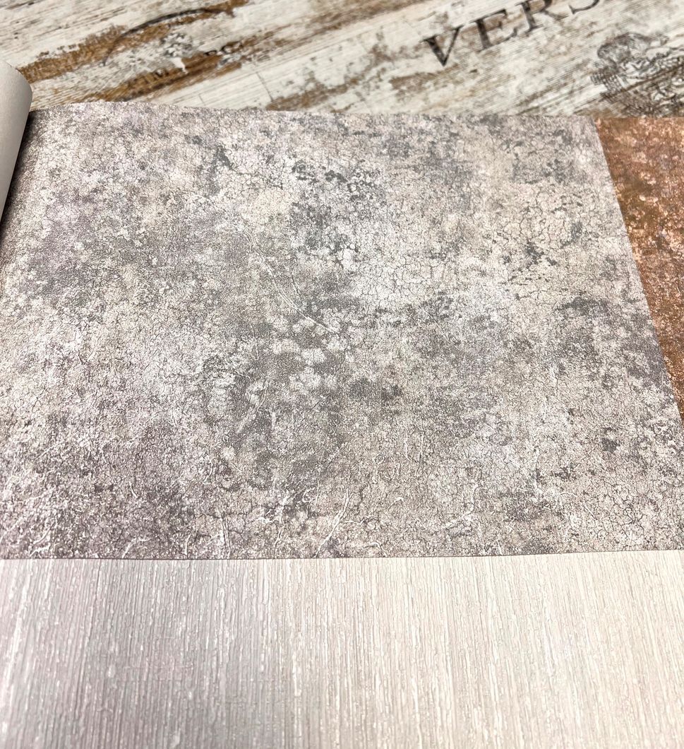 Обои виниловые на флизелиновой основе Marburg Natural Opulence серый 0,70 х 10,05м (33206)