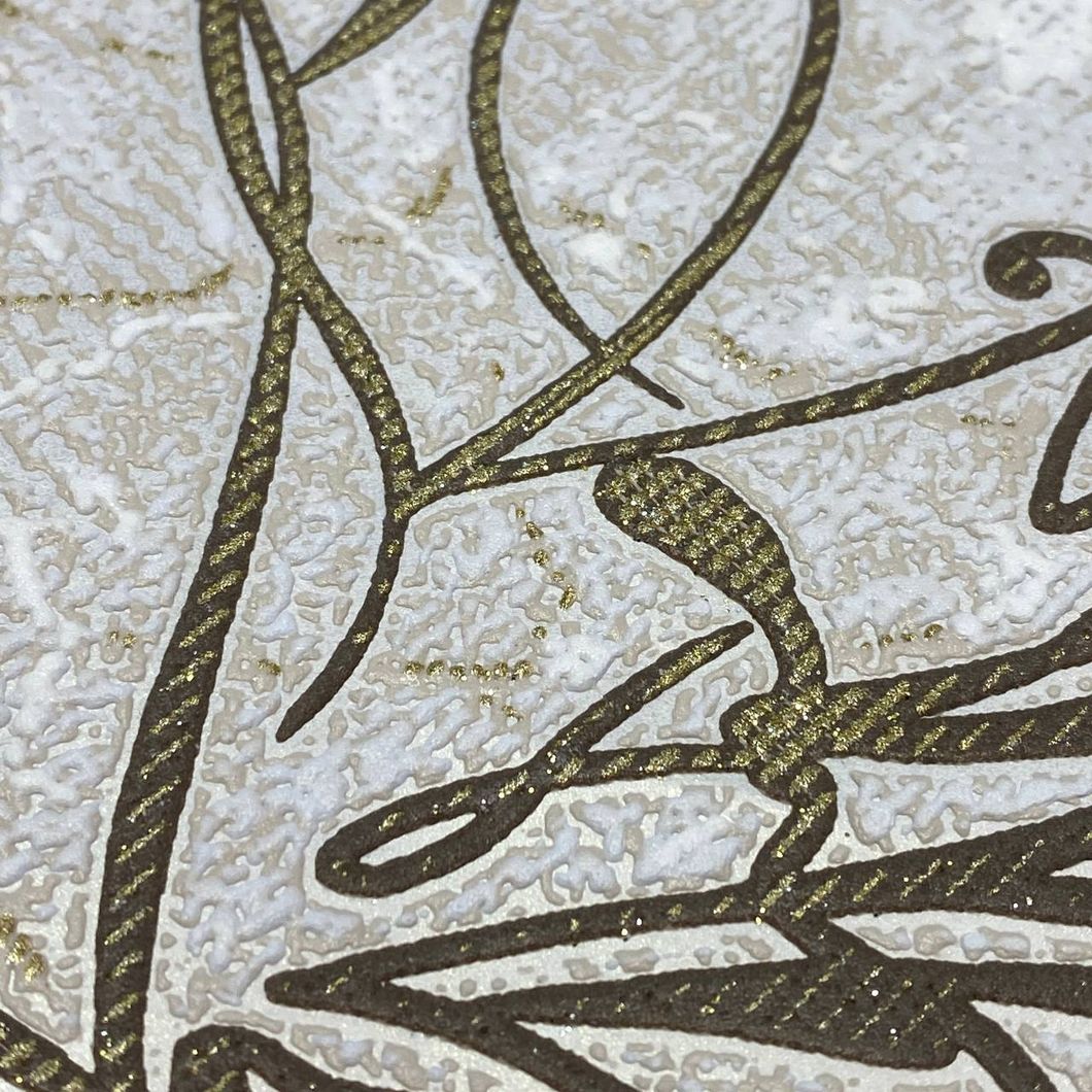 Шпалери вінілові на паперовій основі  сіро-бежевий Слов'янські шпалери Expromt В58,4 0,53 х 10,05м (9447-02)