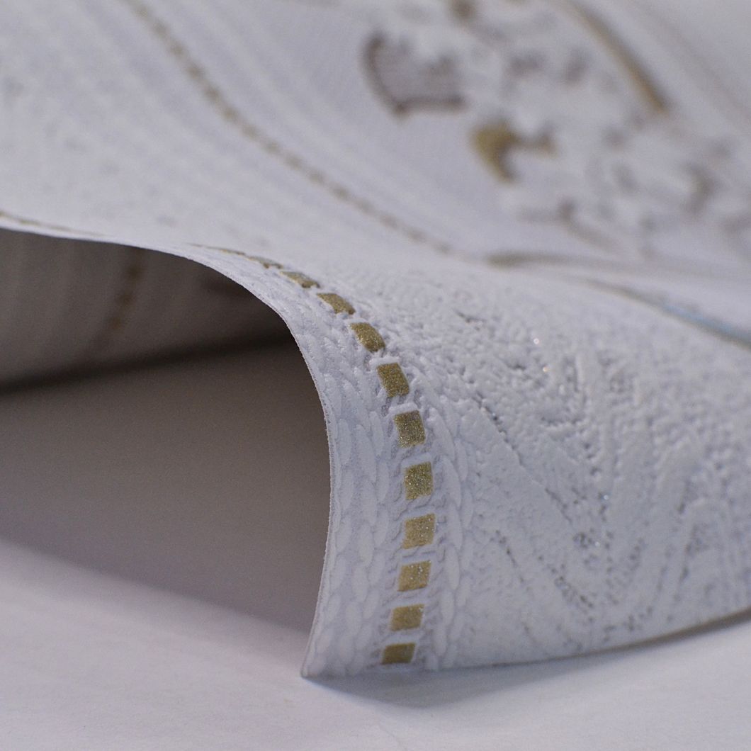 Шпалери вінілові на паперовій основі Слов'янські шпалери Comfort В53,4 білий 0,53 х 10,05м (5764-06)
