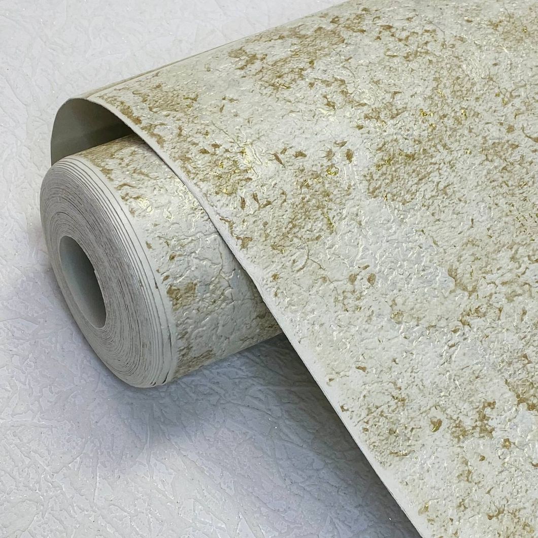 Шпалери вінілові на паперовій основі супер мийка Слов'янські шпалери Expromt В38 Котто жовтий 1,06 х 10,05м (5823-05)