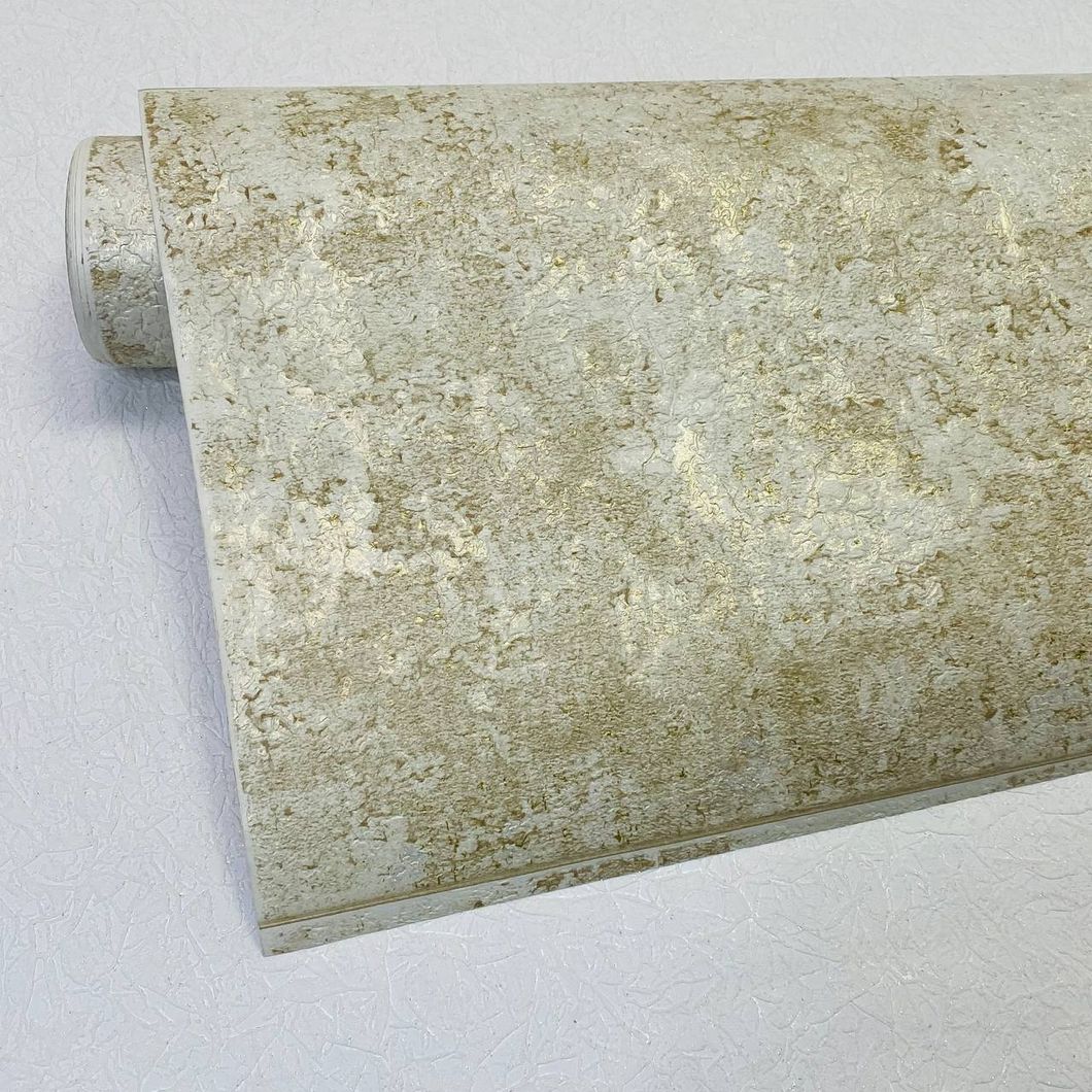 Шпалери вінілові на паперовій основі супер мийка Слов'янські шпалери Expromt В38 Котто жовтий 1,06 х 10,05м (5823-05)