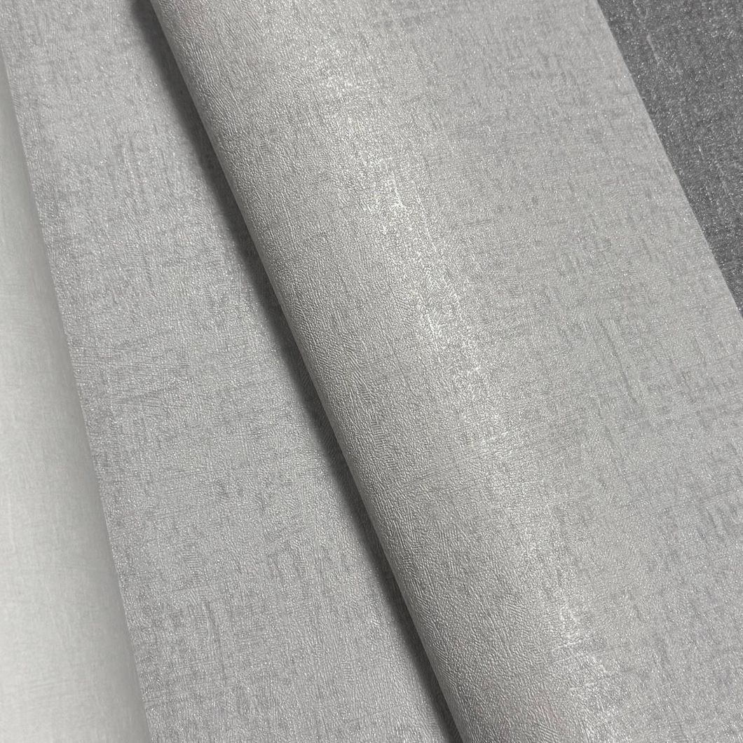 Обои виниловые на флизелиновой основе светло-серые AS Creation Titanium 3 0,53 х 10,05м (38197-2)