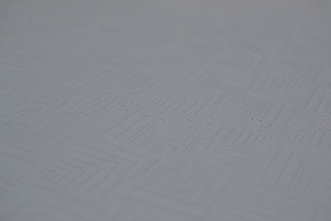 Шпалери вінілові на паперовій основі Слов'янські шпалери Comfort В53,4 Борей білий 0,53 х 10,05м (705-01)