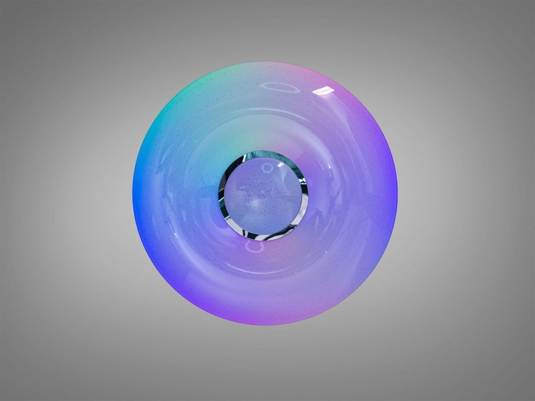 Люстра потолочная Diasha Смарт белая RGB 70 Вт 12 м2, I-LINK додаток