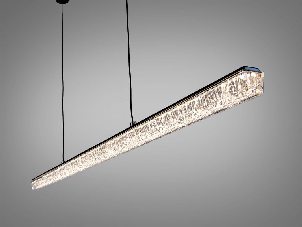 Подвесная LED люстра Diasha черная 58 Вт 10 м&sup2;