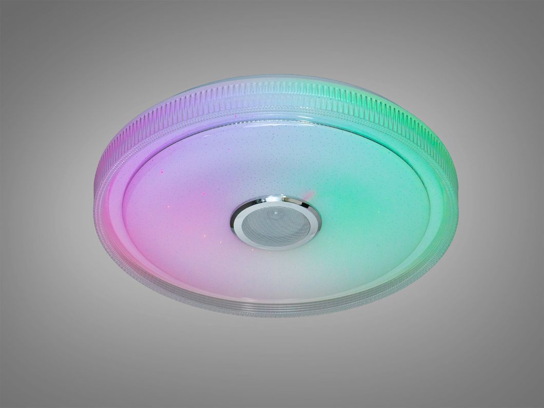 Потолочная люстра LED Diasha RGB MP3 TUYA белая 80 Вт, TUYA додаток