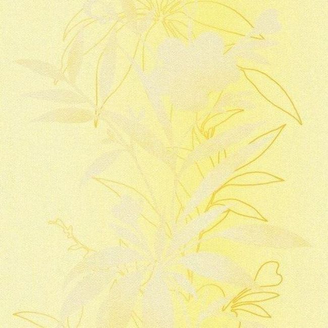 Обои виниловые на флизелиновой основе A.S. Creation Felicia жёлтый 0,53 х 10,05м (93706-2)