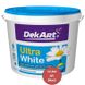 Краска интерьерная для стен и потолков матовая Ultra White Декарт 12,6 кг (205324), Белый, Белый