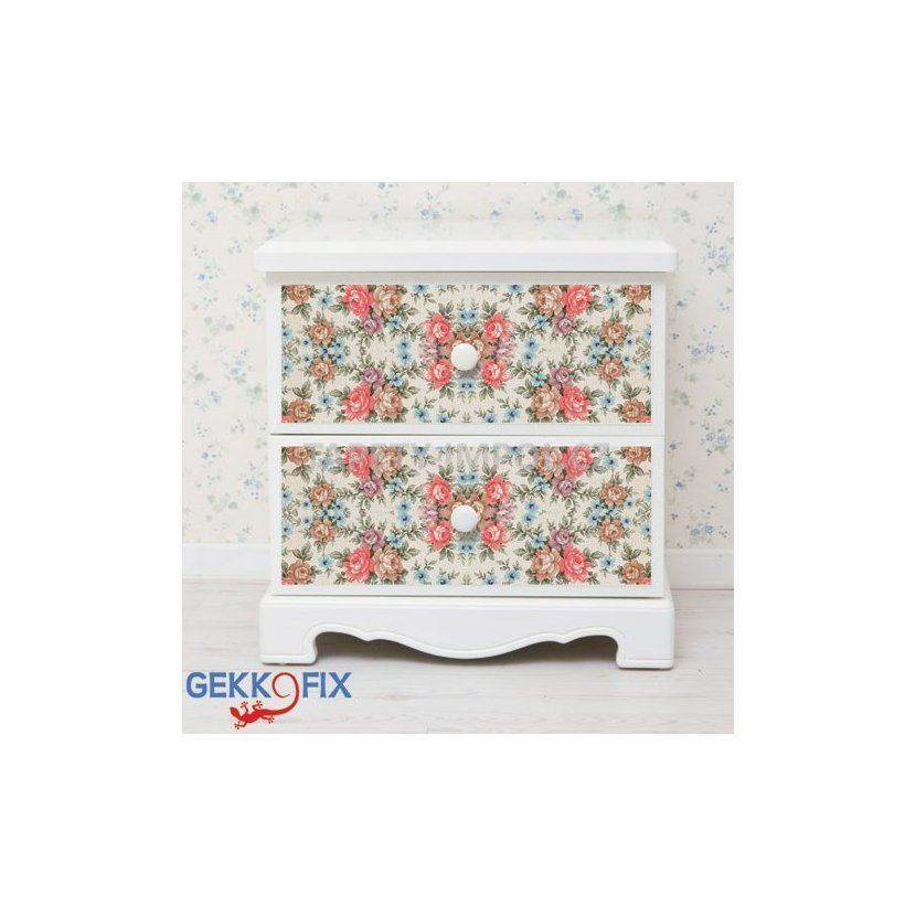 Самоклейка декоративная GEKKOFIX цветы полуглянец 0,67 х 1 м (10667)