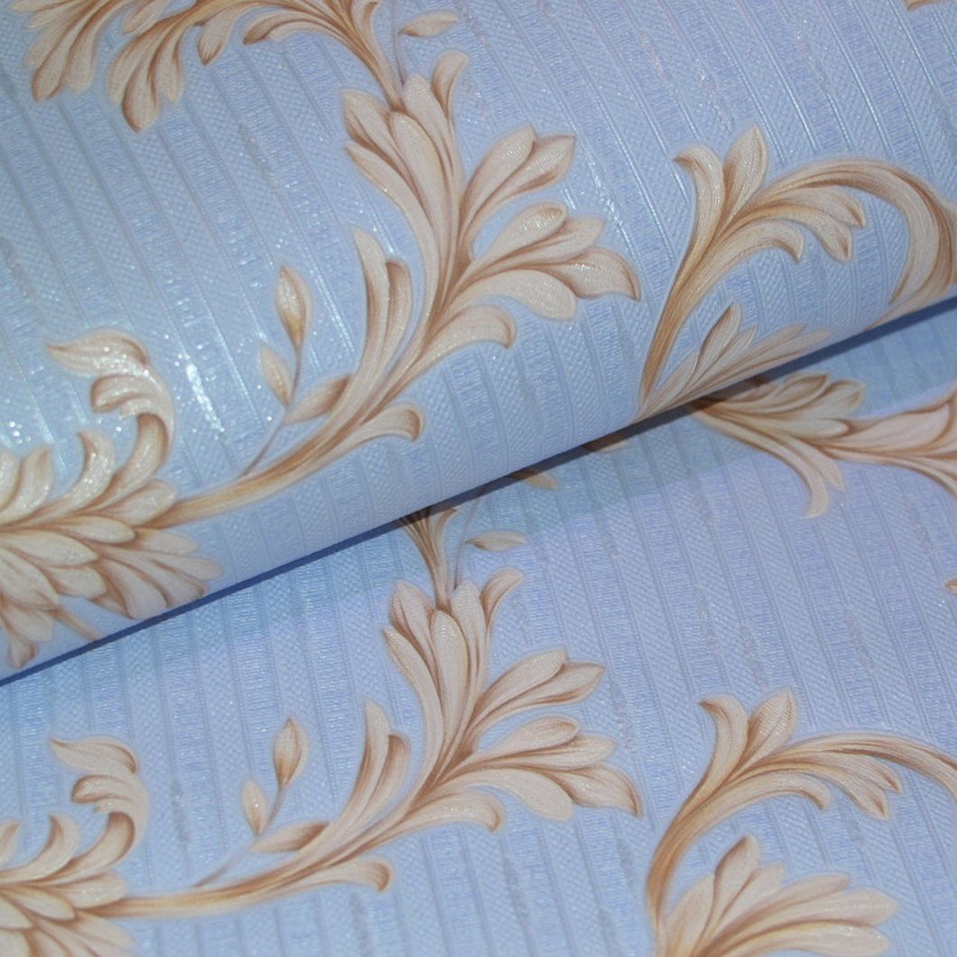 Обои дуплексные на бумажной основе Славянские обои B64,4 Опера голубой 0,53 х 10,05м (8116 - 03),