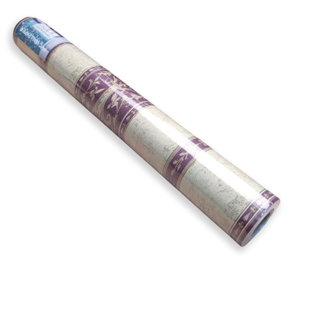Самоклеющаяся декоративная пленка турецкий орнамент 0,45Х10М (KN-X0122-4), Фиолетовый, Фиолетовый