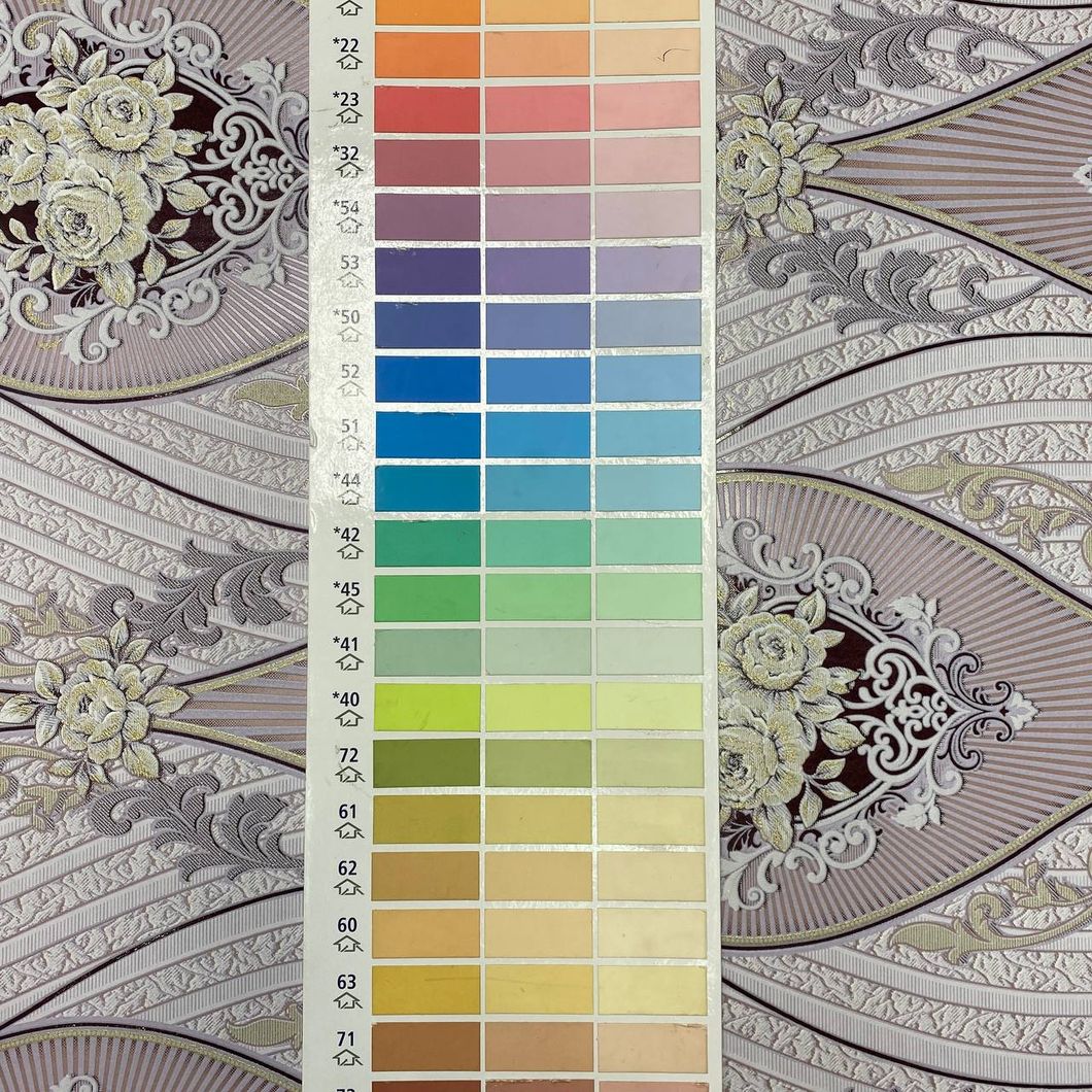 Шпалери вінілові на паперовій основі фіолетові Слов'янські шпалери Comfort В39 Чарівниця 1,06 х 10,05м (5687-12В)