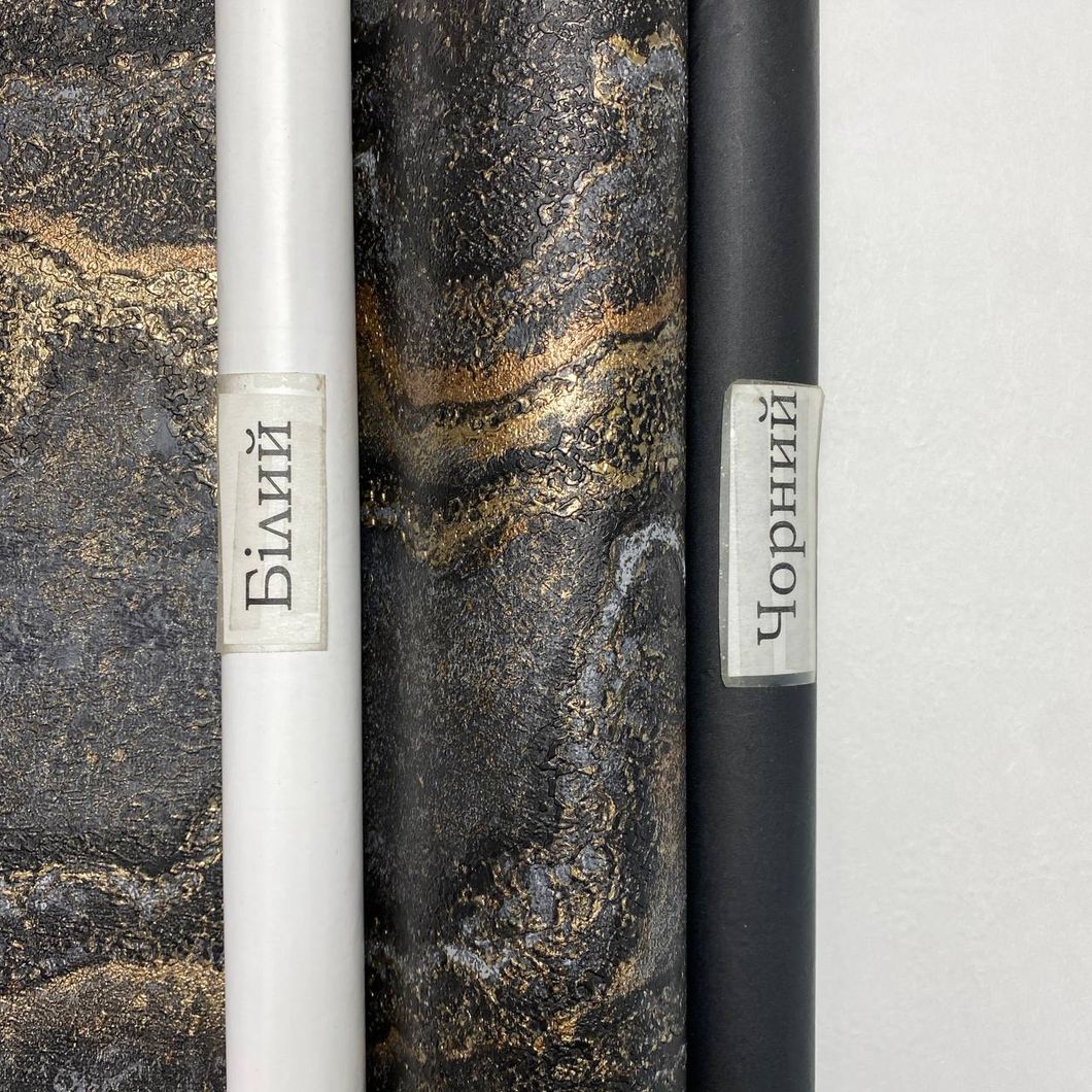 Обои виниловые на флизелиновой основе Черные Della Natura 1,06 х 10,05м (39702-3)