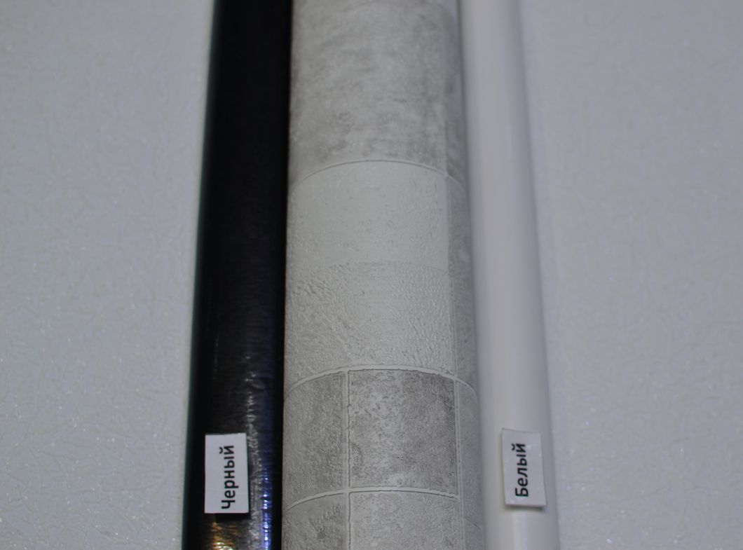 Обои виниловые на бумажной основе супер мойка Славянские обои Expromt В49,4 Плитка серый 0,53 х 10,05м (5702-01)