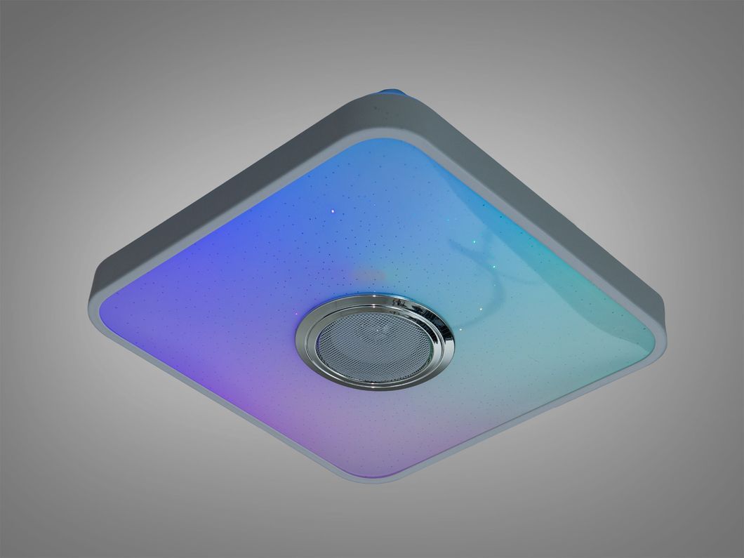 Світлодіодна смарт люстра біла 45 Вт з Bluetooth, I-LINK додаток