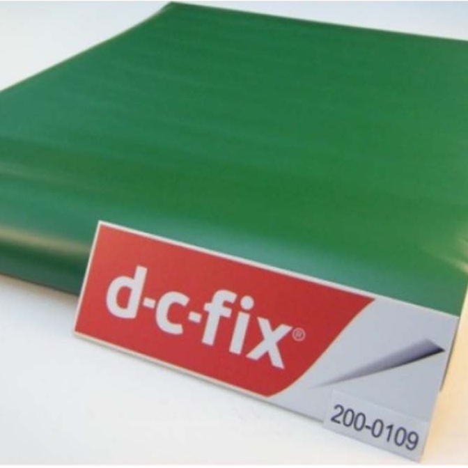 Самоклейка декоративна D-C-Fix зелений матовий 0,45 х 15м (200-0109), Зелений, Зелений