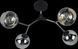 Люстра декоративна INTEREES IS XA1427/4 Black+Chrome на 4 плафона, Черный