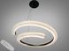 Подвесная LED люстра Diasha черная 36Вт CCT