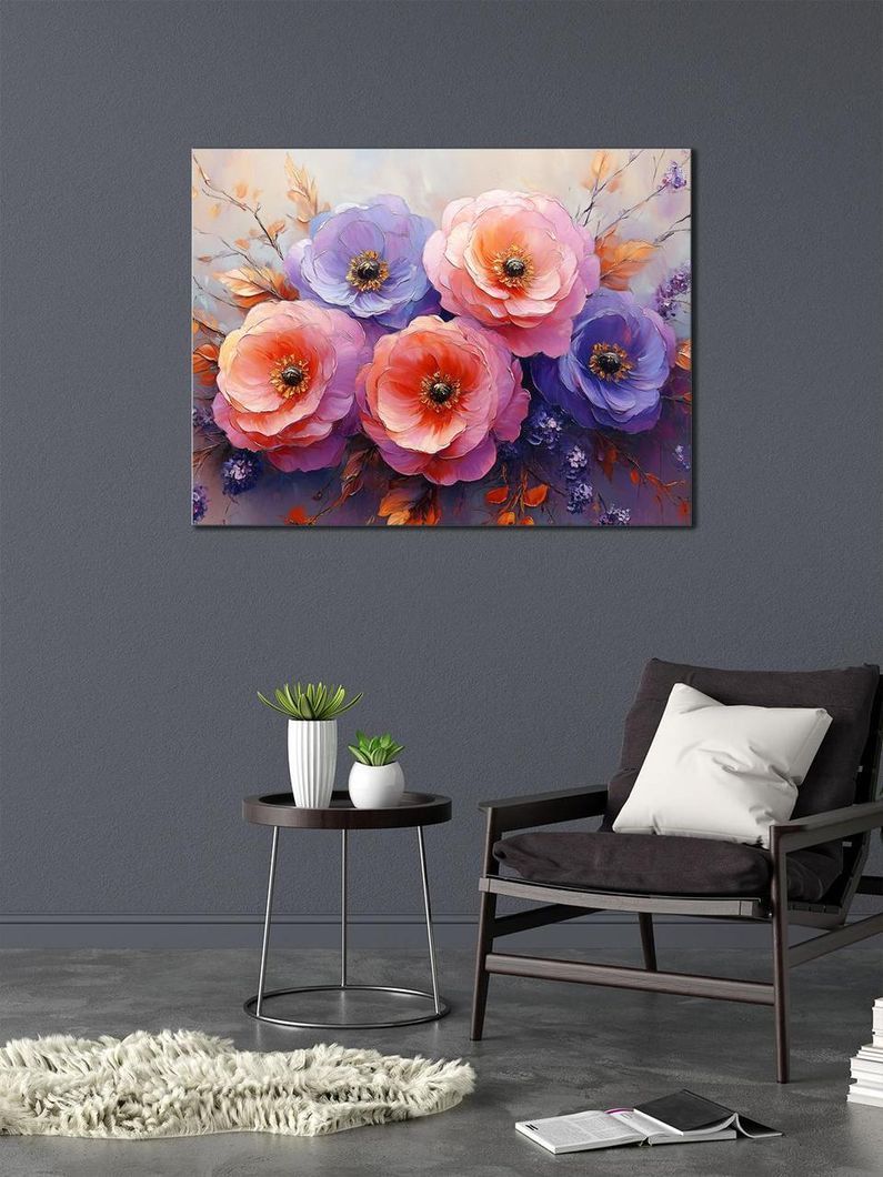 Картина на холсте МАKO " Весенний букет " 50x70 см MK10617_5070