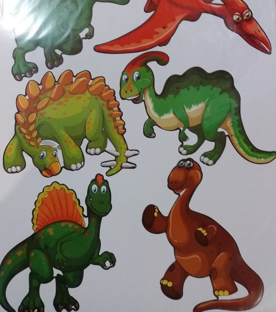 Наклейка декоративна Label №31 Динозаври (9183 - 31)