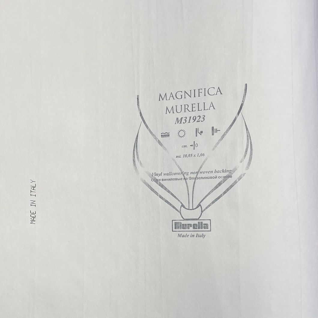 Обои виниловые на флизелиновой основе Zambaiti Magnifica серый 1,06 х 10,05м (M31923)