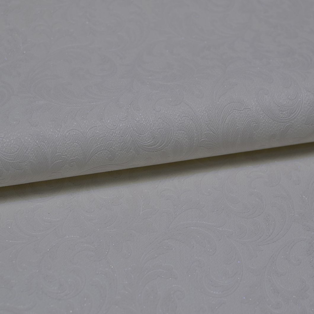 Шпалери вінілові на флізеліновій основі Слов'янські шпалери LeGrand Platinum В118 Ташкент 2 білий 1,06 х 10,05м (8548-10)
