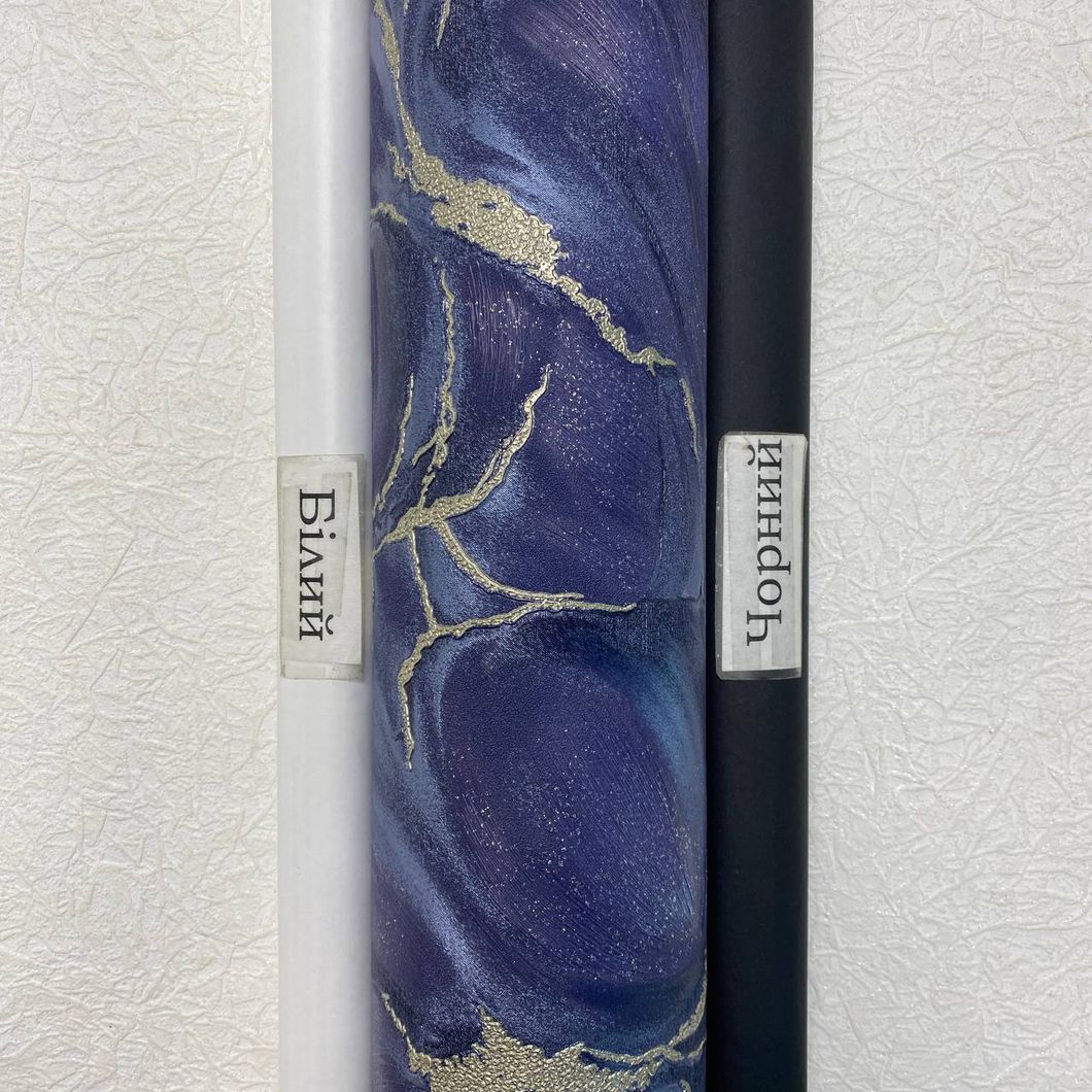 Шпалери вінілові на флізеліновій основі Сині Слов'янські Натхнення В118 LeGrand Platinum 1,06м х 10,05м (8739-03)