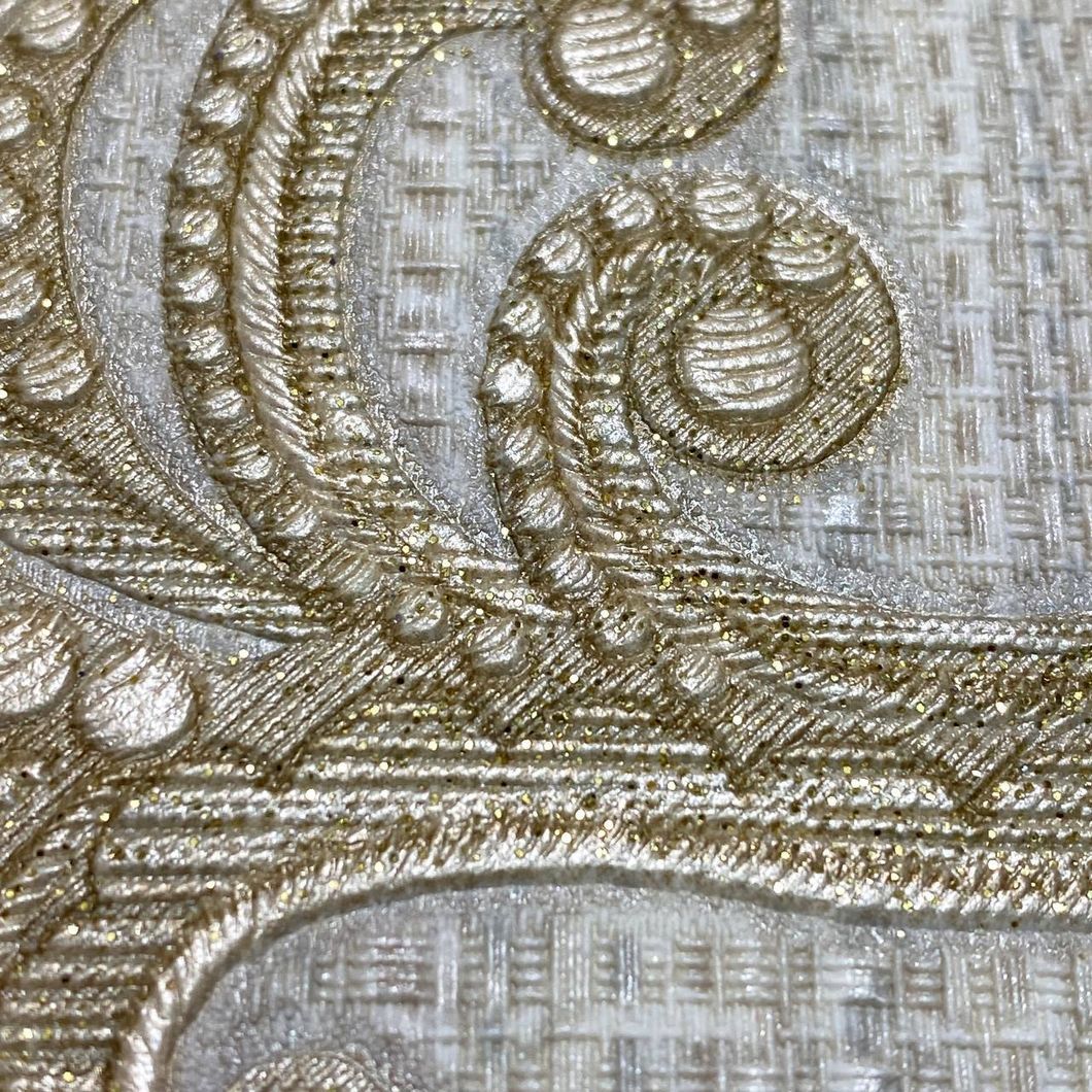 Шпалери вінілові на флізеліновій основі сіро-бежевий AdaWall SEYYAH 1,06 х 10,05м (1305-3)