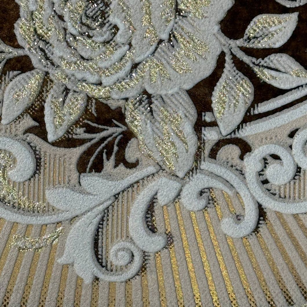 Обои виниловые на бумажной основе бежевые Славянские обои Comfort В39 Волшебница 1,06 х 10,05м (5687-02В)